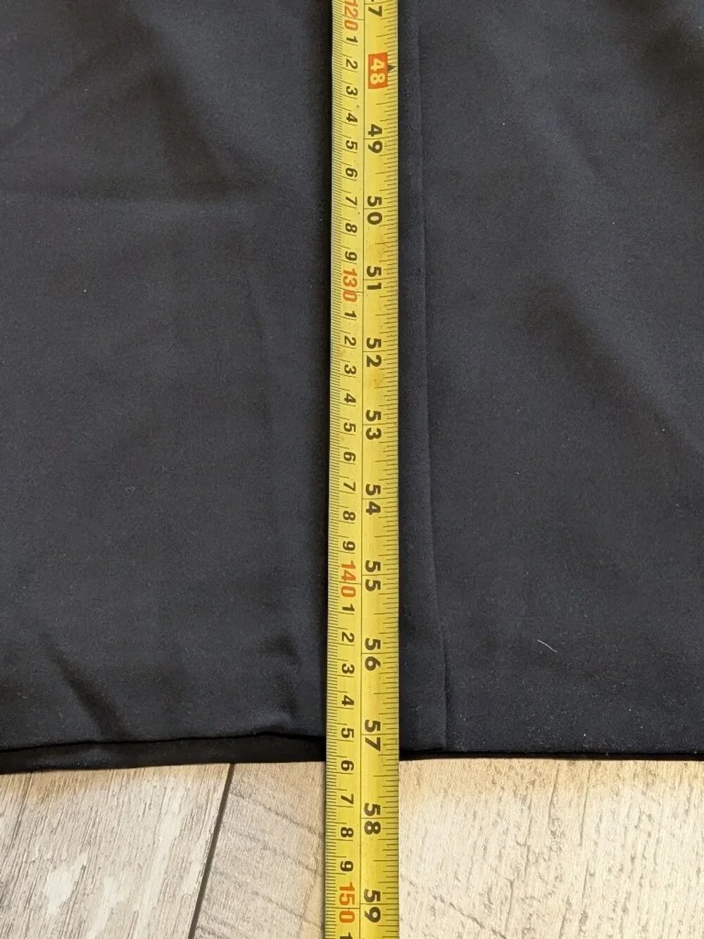 Lauren Ralph Lauren Zeenai Crepe Tuxedo Gown Black Twist Front Slit Gown Size 4 - Picture 13 of 13